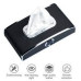 Tissue Box with clock and number plate
